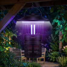 Oplaadbare UV-insectenvallamp, 360–400 nm, IPX4