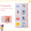 Kinderkledingkast organizer, 8 vakken, roze plastic planken 1