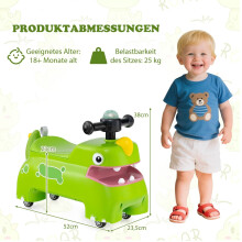 Kinder-Elektroauto mit Stauraum, Licht und Sound