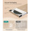 Full Length Mirror - MDF - Cloud White - Irregular Wavy Design with Stand 5
