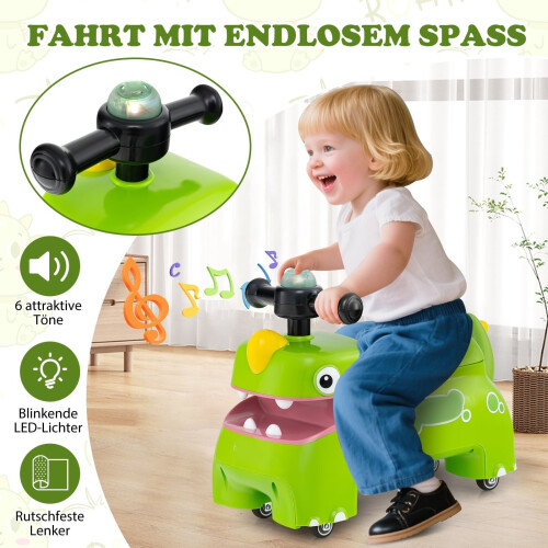 Kinder-Elektroauto mit Stauraum, Licht und Sound 2