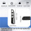 Side Grab Handle Carbon Fiber Door Window  Control Panel Cover Trims Frame for  MK5  5 2005-2009 5