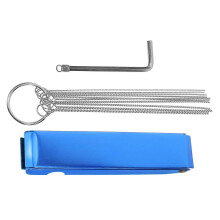 Carburetor Cleaning Tool Stainless Steel Torch Tip Cleaner for Cleaning 1Set