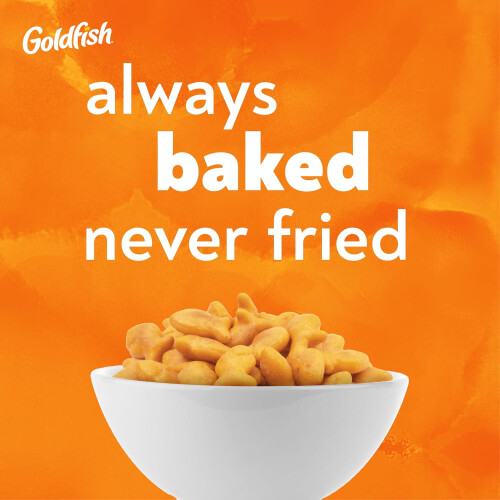 Goldfish Baked with Whole Grain Cheddar Cheese 1