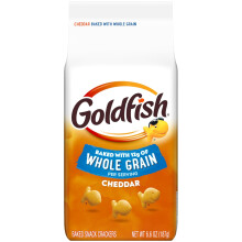 Goldfish Baked with Whole Grain Cheddar Cheese