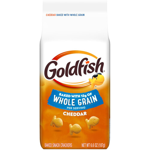 Goldfish Baked with Whole Grain Cheddar Cheese