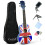 23" Soprano Beginners Ukulele Guitar with Felt Pick & Spare Strings 1