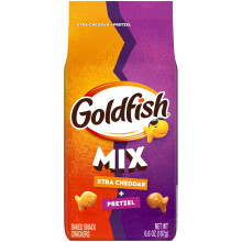 Goldfish Crackers Mix with Xtra Cheddar