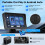 Wireless CarPlay Screen for Car, 7 Inch Touchscreen Car Stereo with Android Auto, Bluetooth, GPS Sat Nav, Reverse Camera & Voice Control 7