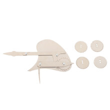 Vintage Precision Dotting Pen Set Mechanical Gear Train Ruling Pen with 4 Dotting Wheels for Architects Designers B