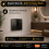 MYLEK 900w Black Glass Slimline WIFI Panel heater 4