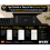 MYLEK 900w Black Glass Slimline WIFI Panel heater 5