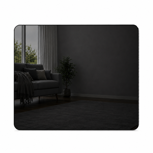 MYLEK 900w Black Glass Slimline WIFI Panel heater 1