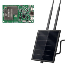 5W GAT562 30S Nodo Repetidor LoRa para Meshtastic Solar Power 30dBi Placa LoRa Flashing Meshcore Nodo de Malla 868MHZ
