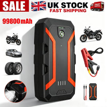 9000A Car Jump Starter 12V Auto Battery Booster Power Bank Pack USB Fast Charger