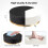 Swivel Chair With Gold-Plated Five-Star Base, Adjustable Black Technician Stool 6