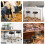 Swivel Chair With Gold-Plated Five-Star Base, Adjustable Black Technician Stool 10