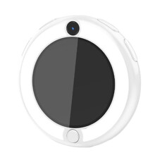 Electronic Badge Camera (64MP + 4K + Photography/Badge Mode + Beauty Filters) Magnetic Sports Selfie Light HD Camera