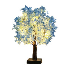 Blossom Decorative Tree Lamp USB/Battery Powered Desktop Tree LED Atmosphere Lamp Light for Bedroom Bedside B