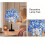 Blossom Decorative Tree Lamp USB/Battery Powered Desktop Tree LED Atmosphere Lamp Light for Bedroom Bedside B 5