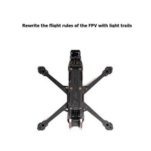 HGLRC Nblade MAX 5" True X Freestyle Movie FPV Frame 5" Quadcopter Frame for Freestyle Flying 4-Axis Drone Frame Parts