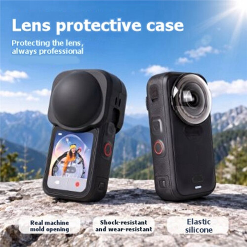 For  X6 Lens Cap Silicone Cover Protector Lens Accessories Anti-Scratch Dustproof Soft Case Shell