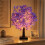 Blossom Decorative Tree Lamp USB/Battery Powered Desktop Tree LED Atmosphere Lamp Light for Bedroom Decor A 3