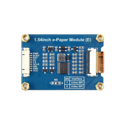 1,54 Inch E-Paper (E) E6 Full-Color E-Ink Scherm 240x240 SPI E-Paper Scherm SPI-Interface voor  voor Raspberry Pi