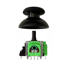 TMR Joystick+Cap for PS5 Gamepad TMR Electromagnetic Joystick DS5 Magnetoresistive TMR Hall Joystick for PS5