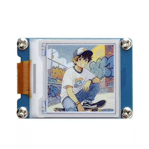 1,54 Inch E-Paper (E) E6 Full-Color E-Ink Scherm 240x240 SPI E-Paper Scherm SPI-Interface voor  voor Raspberry Pi 2