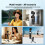 Magnetic Quick Release Tripod for  Pocket /4p/3 Foldable Selfie Stick Handle Tripod for Travel 4