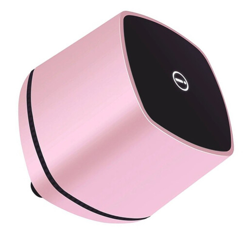 USB Powered Rose Gold Desktop Speakers Compact Stereo Computer Speaker with - Volume Control Sound 1