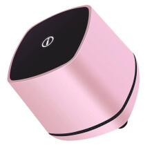 USB Powered Rose Gold Desktop Speakers Compact Stereo Computer Speaker with - Volume Control Sound
