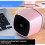 USB Powered Rose Gold Desktop Speakers Compact Stereo Computer Speaker with - Volume Control Sound 5