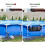 Pool Float Storage Bag Hanging Mesh Organizer for Fences & Above Ground Pools, Pool Storage Bag 1