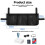 Pool Float Storage Bag Hanging Mesh Organizer for Fences & Above Ground Pools, Pool Storage Bag 5