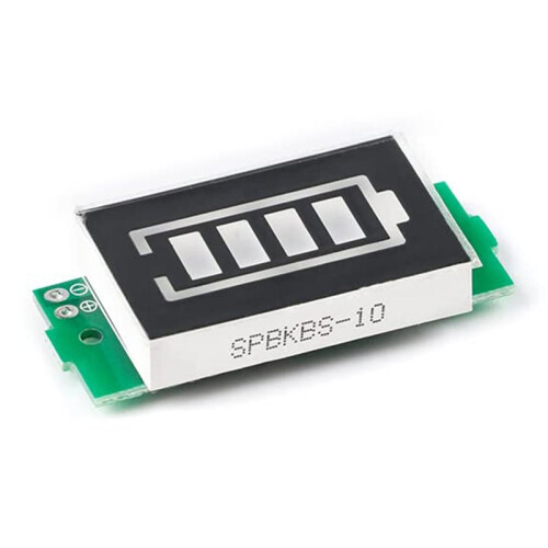 5Pcs 1S 2S 3S 4S 5S 6S 7S 8S Battery Capacity Indicator Module 3-34V Lithium Battery Charge Indicator Module  LED 1