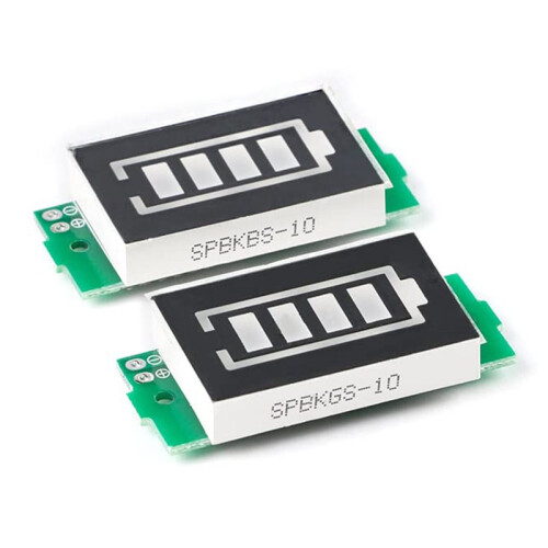 5Pcs 1S 2S 3S 4S 5S 6S 7S 8S Battery Capacity Indicator Module 3-34V Lithium Battery Charge Indicator Module  LED 2