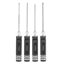 Super Hard Inner Hexagon Screwdriver Set for RC Model Planes Multi-Function Maintenance Tools 1.5/2/2.5/3mm Sizes