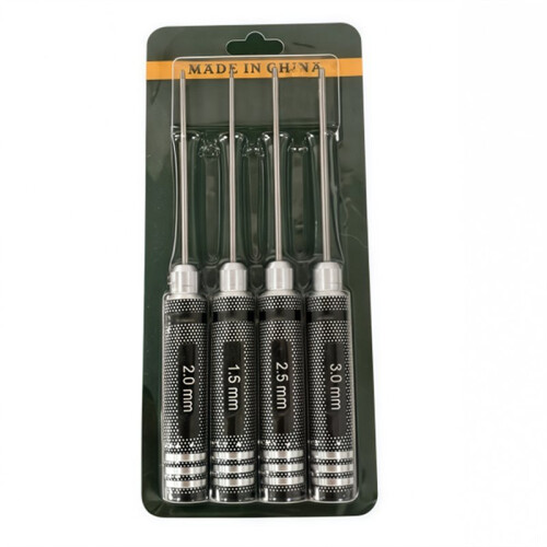 Super Hard Inner Hexagon Screwdriver Set for RC Model Planes Multi-Function Maintenance Tools 1.5/2/2.5/3mm Sizes 1