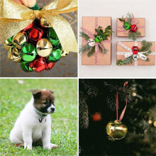 Ringelbelletjes voor Knutselprojecten, 2 cm Grote Veelkleurige Rinkelbelletjes, 8 Kleuren Decoratieve Belletjes voor Doe-Het-Zelf Kerstfeest