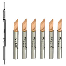 WYLIE C210 Schnellwechsel-Serie Ersatz-Lötspitzen für Bildschirm/Touchscreen/CPU/Kabelreparaturwerkzeug, 6er-Set (K)