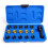 16Pcs M14 X 1.25  Thread Repair Kit Cylinder  Rethread Tap Tool Set for Auto Motorcycle Engine 1