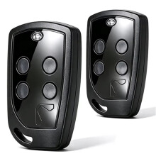 Vario 4u Black Garage / Gate Remote Control 433.92MHz Rolling Code Works with VARIO PRO MERCURIO MOON COSMOS OCEAN