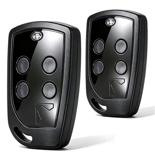 Vario 4u Black Garage / Gate Remote Control 433.92MHz Rolling Code Works with VARIO PRO MERCURIO MOON COSMOS OCEAN