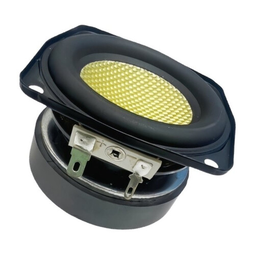 Alto-Falante Woofer de 3 Polegadas, 4 Ohms, 60 W, Fibra de Vidro, Alta Potência, HiFi, DIY, 1
