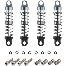 Aluminum Alloy Adjustable Shock Set 26mm for AXIAL 1/30 SCX30 for for K10 Rock Crawler Upgrades (Titanium)
