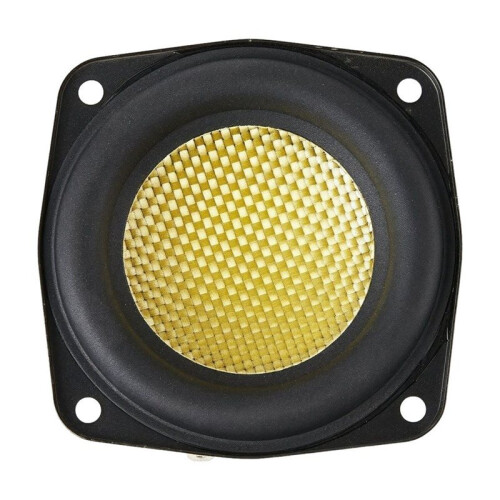 Alto-Falante Woofer de 3 Polegadas, 4 Ohms, 60 W, Fibra de Vidro, Alta Potência, HiFi, DIY, 2