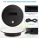 Motorized Display Stand - 7.87" Rotating Platform with Mirror Cover, USB Charging Port, 22 Lbs Load Capacity BLACK 2