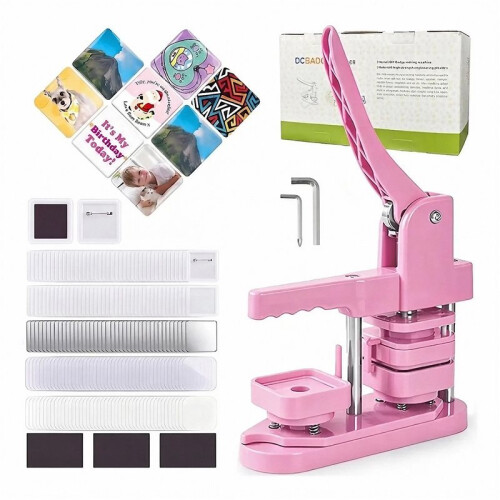 DIY Advertising Machines 100 Refrigerator Magnets 5x5cm Square 1